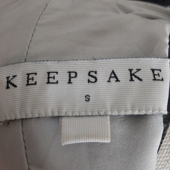 Pale grey dress, KEEPSAKE size S - Picture 6 of 6